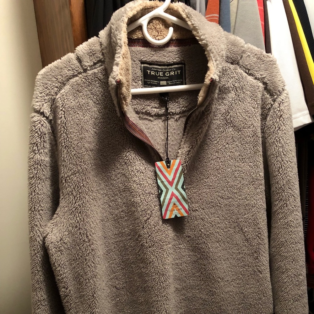 True Grit Sherpa Pullover